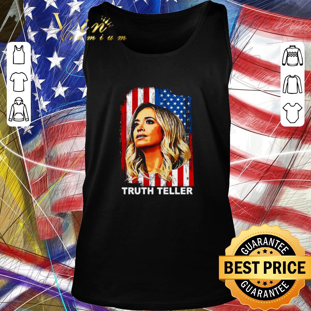 Pretty Kayleigh McEnany Truth Teller American Flag shirt