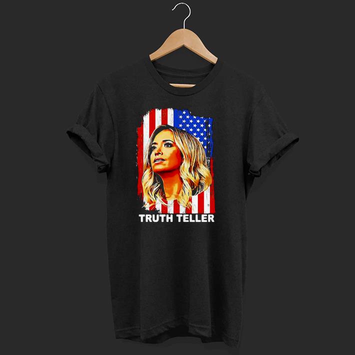 Nice Kayleigh Mcenany Truth Teller American Flag Shirt