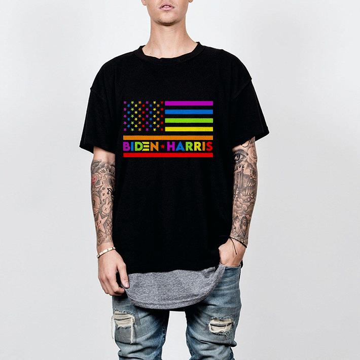 Nice Joe Biden Kamala Harris 2020 Rainbow Gay Pride Lgbt Election Shirt