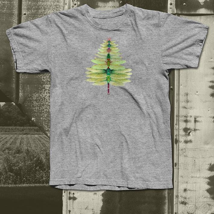 Nice Dragonfly Christmas Tree Print Shirt 38d2c2d7 nice dragonfly christmas tree print shirt 4 - Nice Dragonfly Christmas Tree Print Shirt
