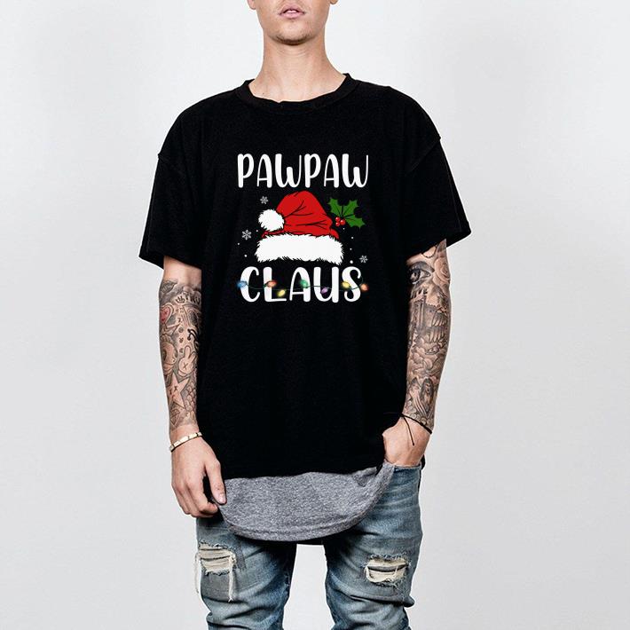 Nice Pawpaw Claus Christmas Shirt