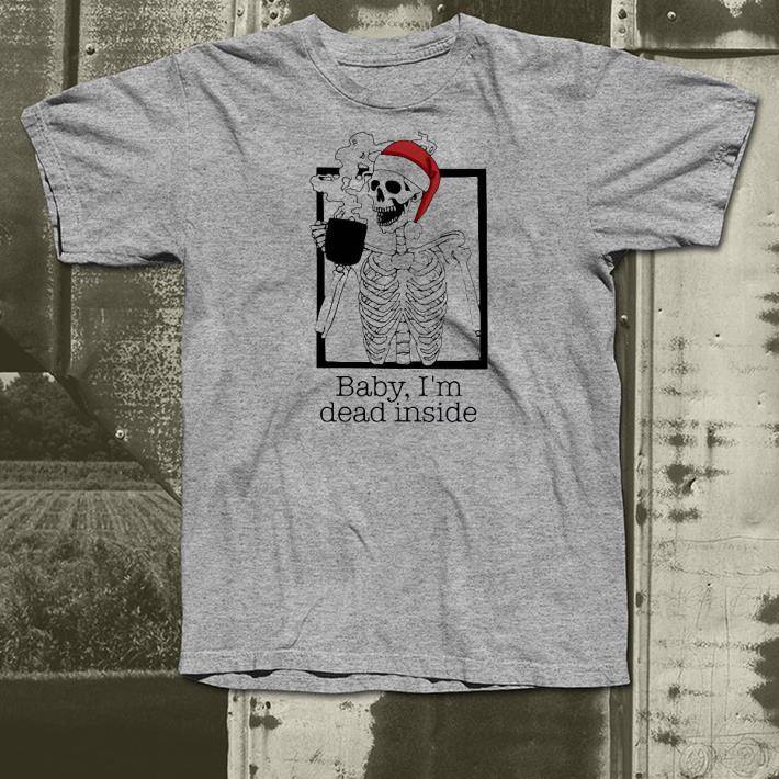 66fc3306 nice santa skeleton baby i m dead inside christmas shirt 4 - Nice Santa Skeleton Baby I’m Dead Inside Christmas Shirt