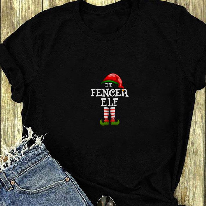 Nice The Fencer Elf Family Matching Christmas Group Shirt