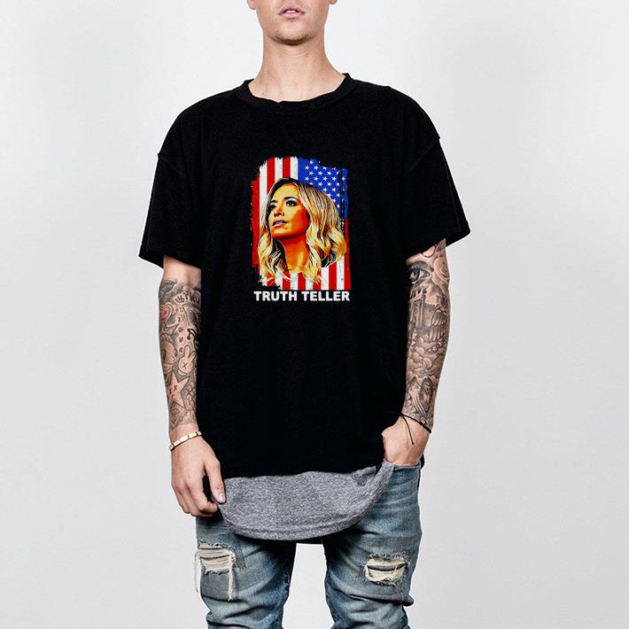Nice Kayleigh Mcenany Truth Teller American Flag Shirt