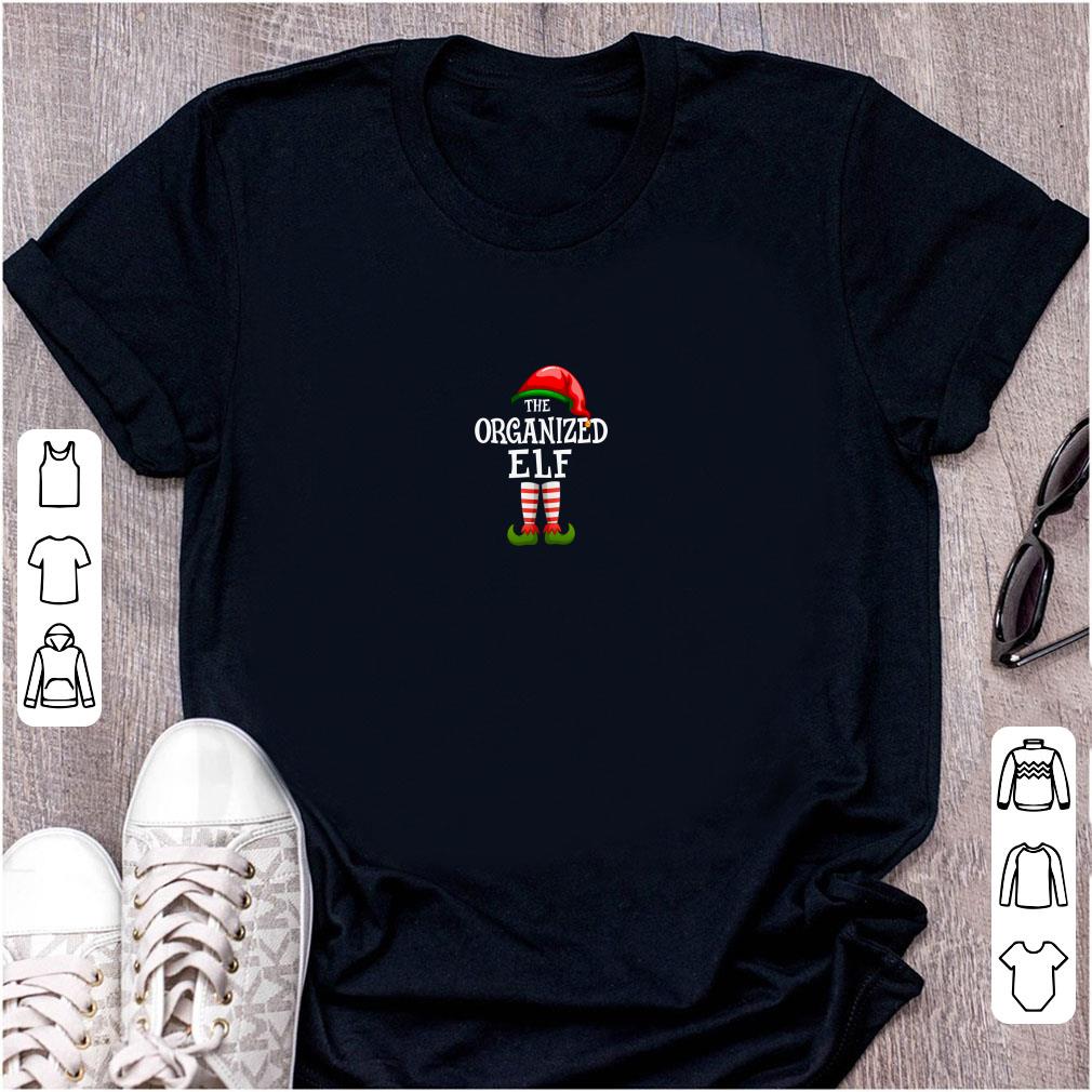 Nice The Organized Elf Family Matching Xmas Group Shirt
