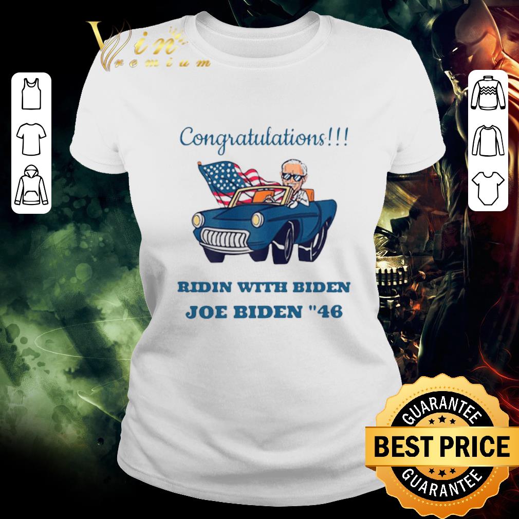 Hot Congratulations Mr President Joe Biden Forty-six 46th shirt