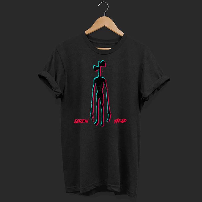 Nice Scary Siren Head Horror Shirt