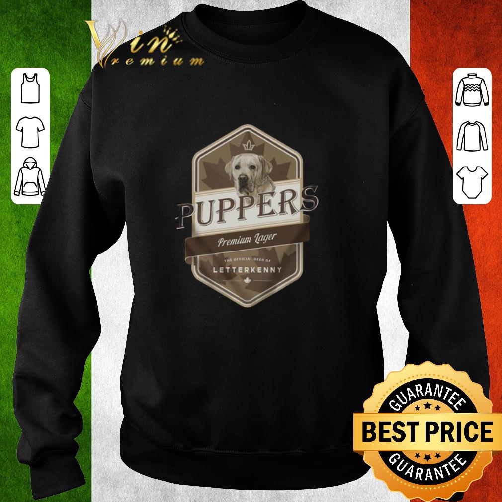1e6918c0 hot puppers premium lager the official beer of letterkenny shirt 4 - Hot Puppers Premium Lager The Official Beer Of Letterkenny shirt