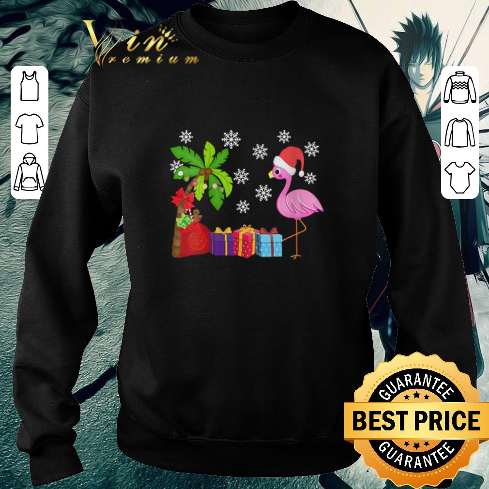 24e4b815 hot santa flamingo merry christmas gift sweater shirt 4 - Hot Santa Flamingo Merry Christmas Gift Sweater shirt