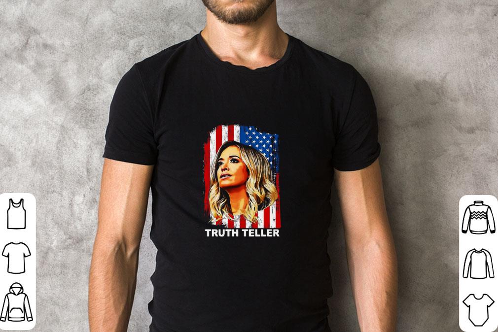 Original Kayleigh Mcenany Truth Teller American Flag shirt