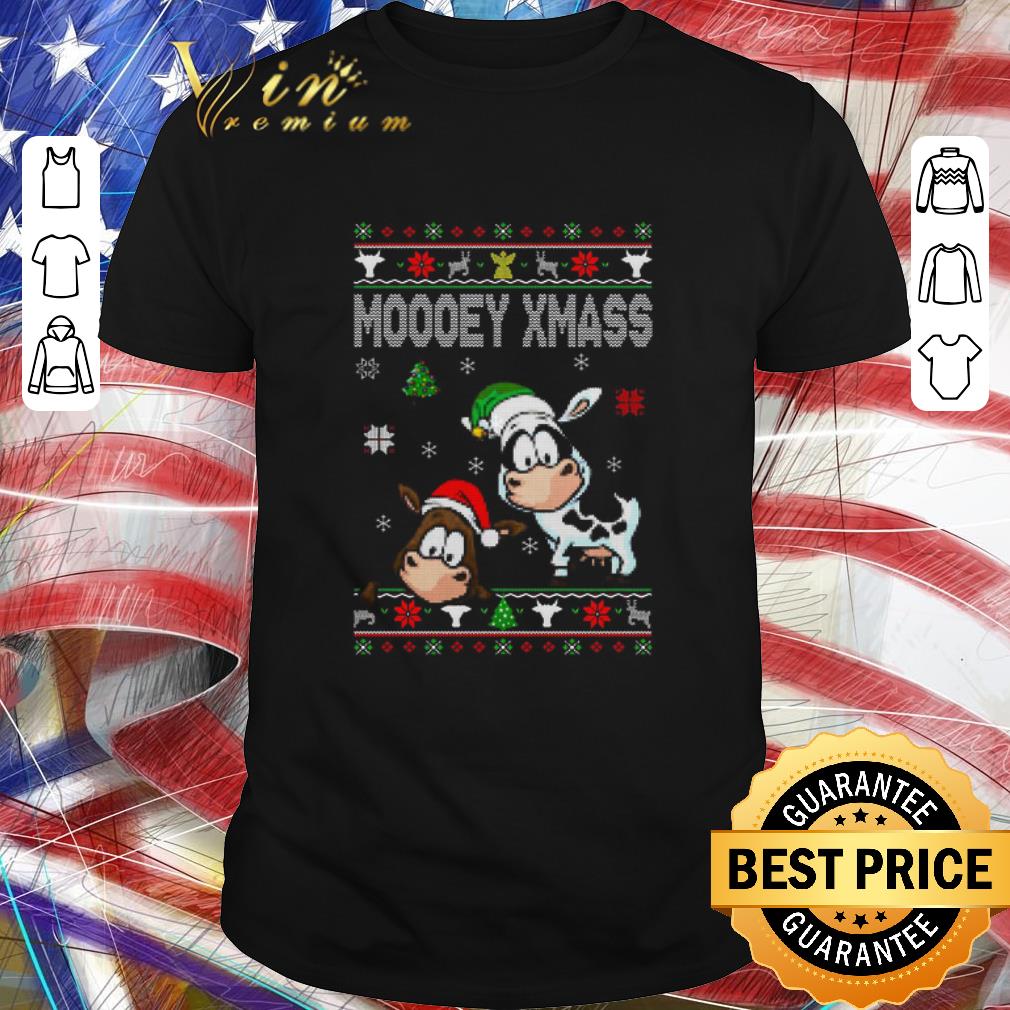 Nice Cows Moooey Xmass Ugly Christmas Sweater shirt