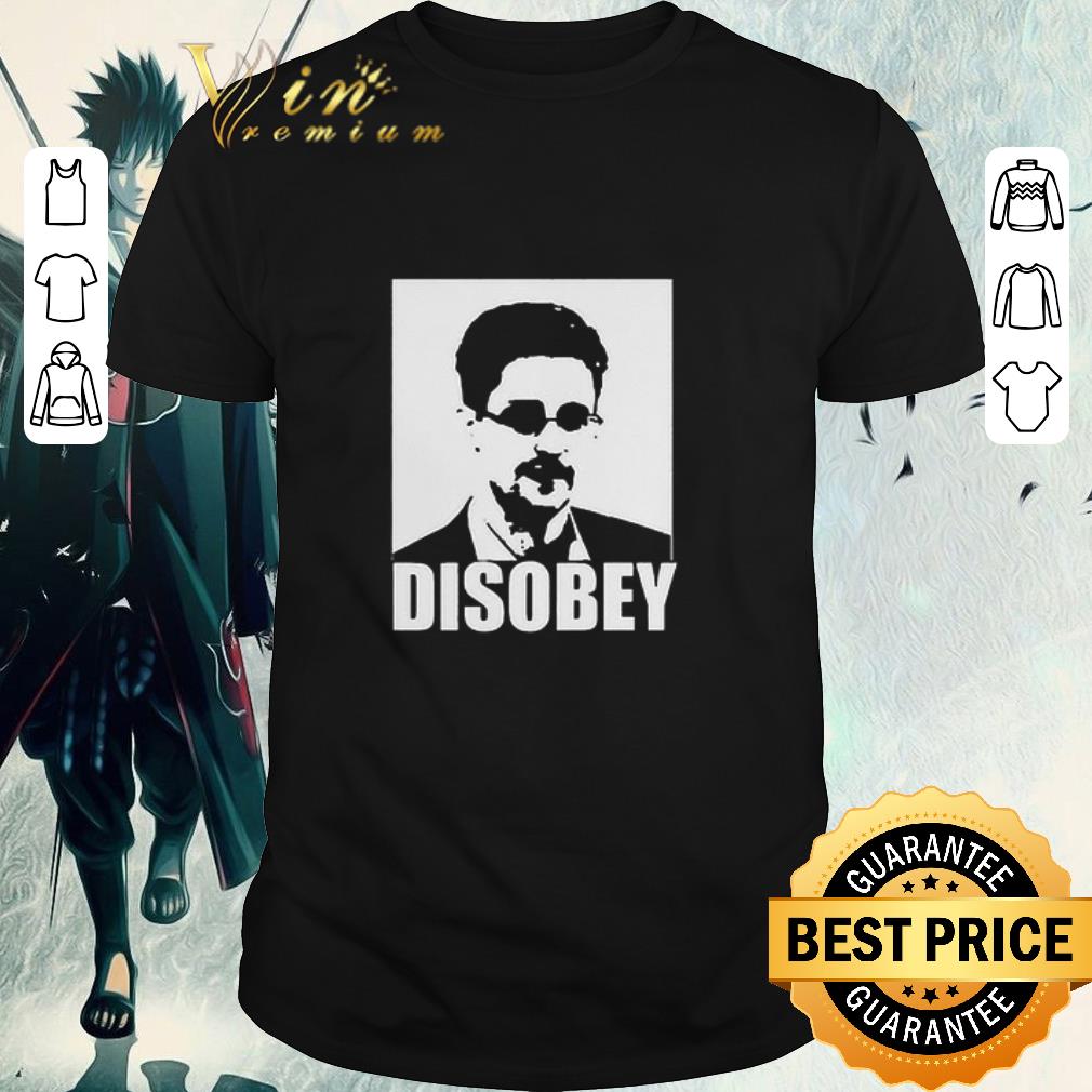 Original Edward Snowden Disobey shirt