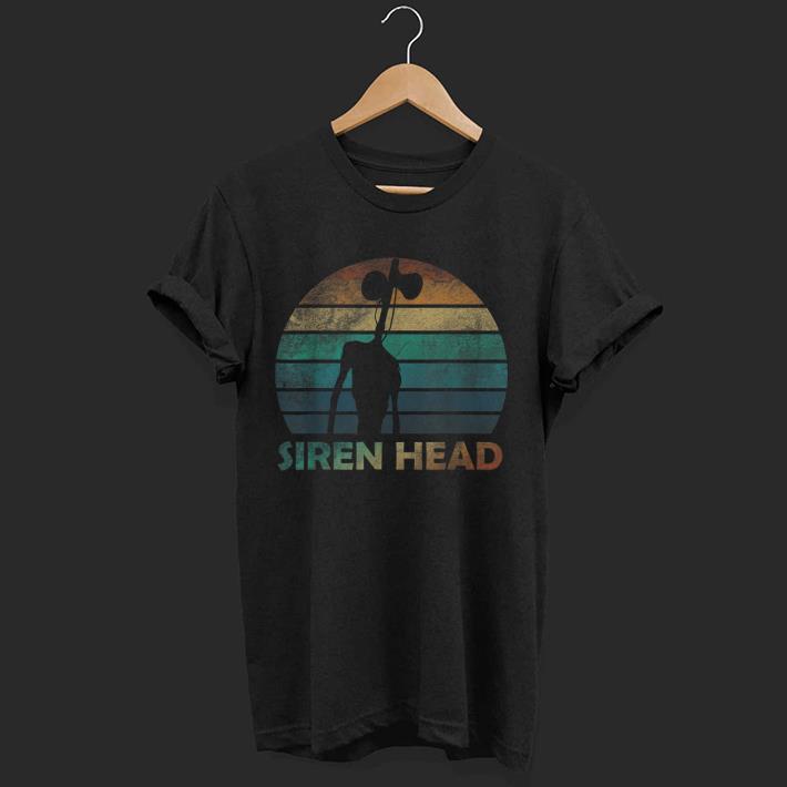 Nice Scary Siren Head Horror Vintage Shirt