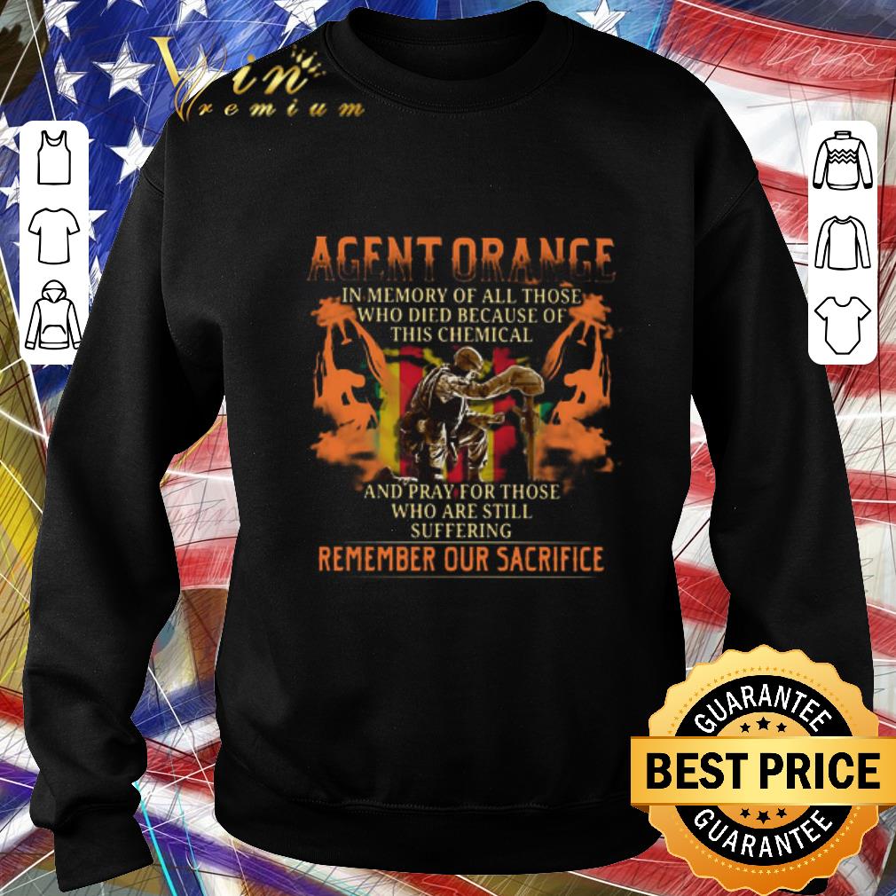 71bffbce top agent orange in memory of all those who died because of this chemical shirt 4 - Top Agent Orange In Memory Of All Those Who Died Because Of This Chemical shirt