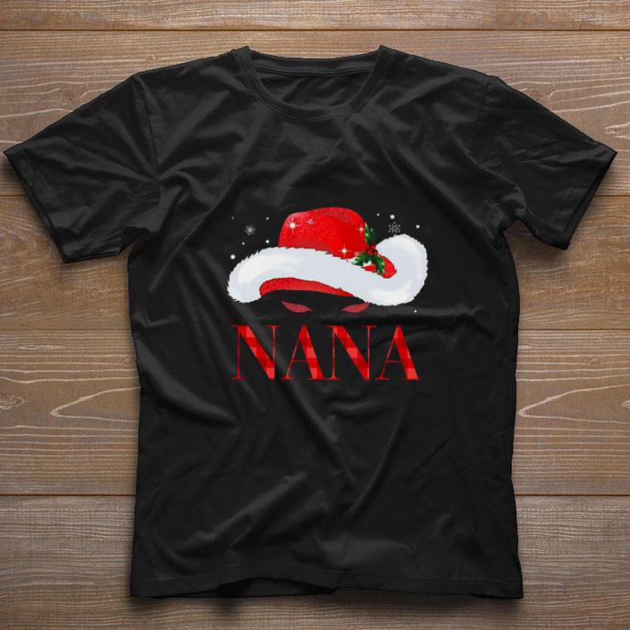 Hot Santa Hat Women Nana shirt