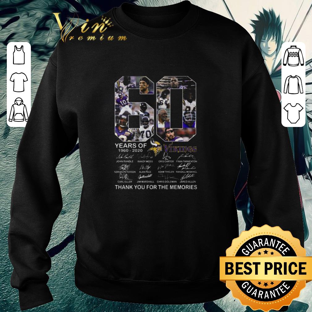 Top 60 Years Of 1960-2020 Vikings Signed Thank You For The Memories shirt bf69b42b top 60 years of 1960 2020 vikings signed thank you for the memories shirt 4 - Top 60 Years Of 1960-2020 Vikings Signed Thank You For The Memories shirt
