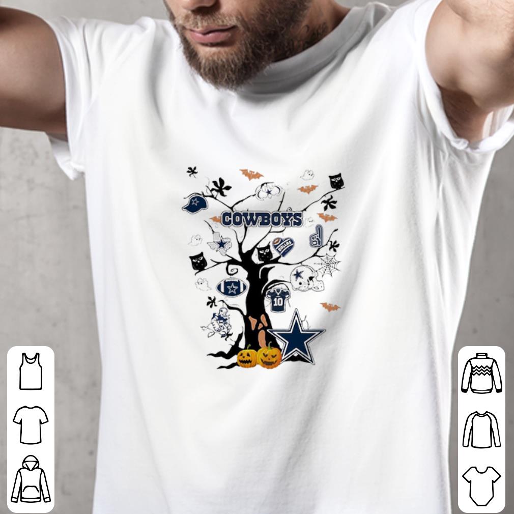 Pretty Dallas Cowboys And Ghost On Tree shirt