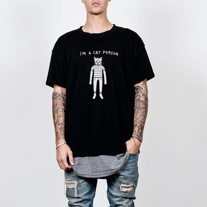 Nice I'm A Cat Person Shirt