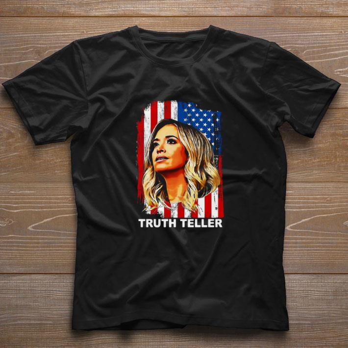 Original Kayleigh Mcenany Truth Teller American Flag shirt