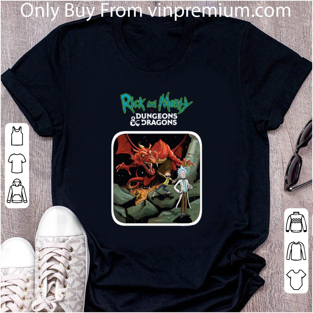 Official Rick And Morty Vs Dungeons And Dragons shirt