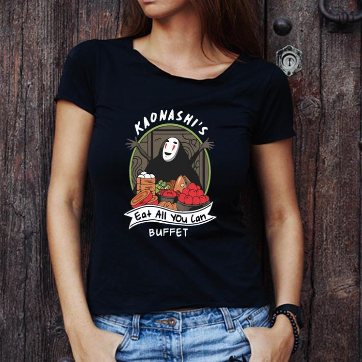 Great Kaonashi’s Eat All You Can Buffet Spirited Away shirt