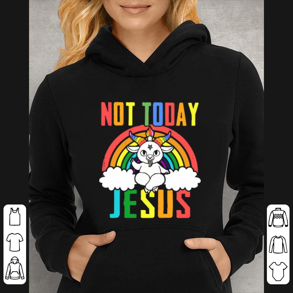 3b3414b3 top unicorn not today jesus shirt 4 - Top Unicorn Not Today Jesus shirt