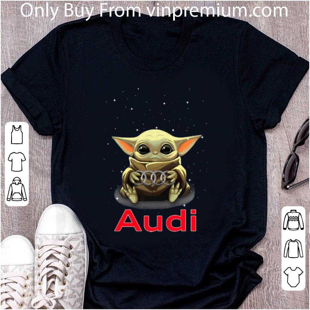 Original Star Wars Baby Yoda Hug Audi shirt