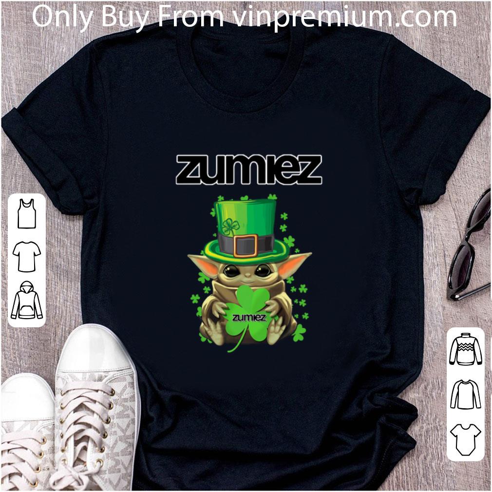 Awesome Baby Yoda Zumiez Shamrock St.Patrick’s Day shirt