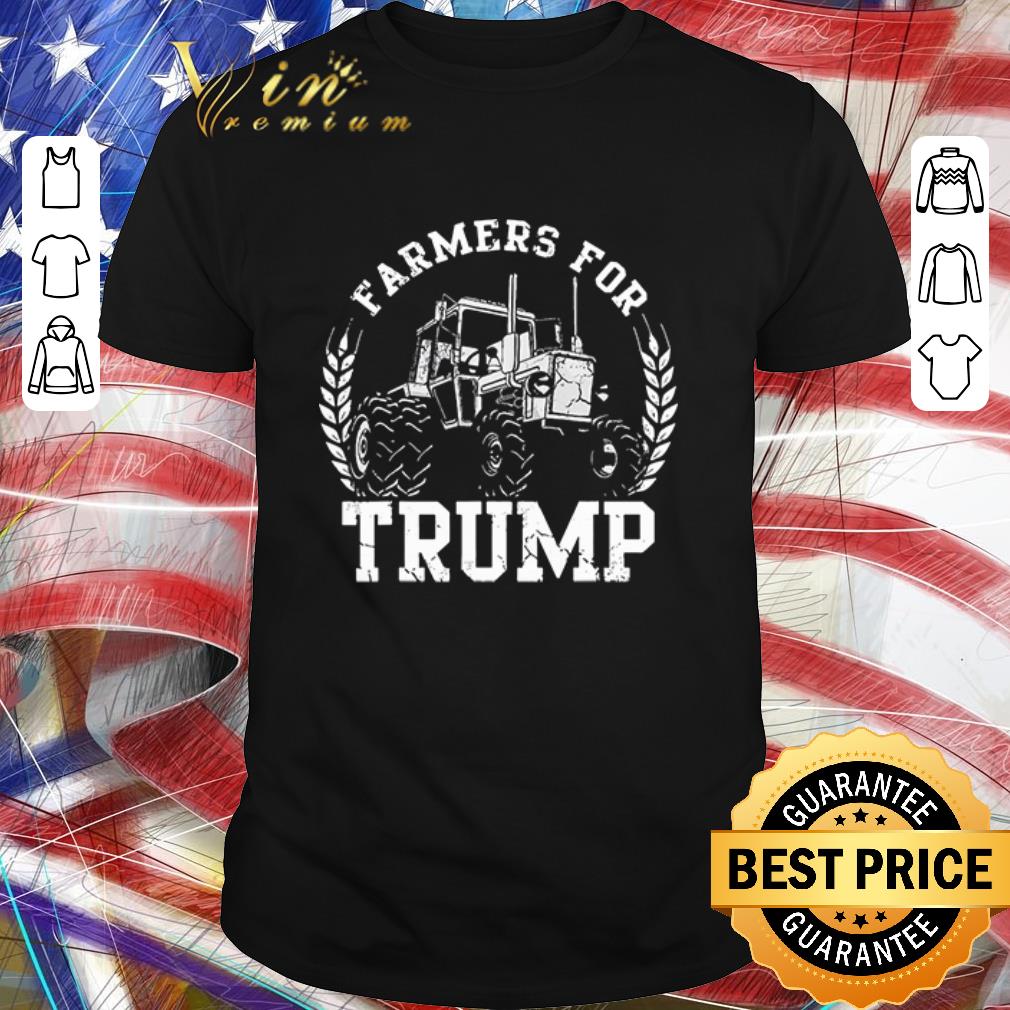 Original Farmers For Trump 2020 Election Farming Farmer Usa shirt
