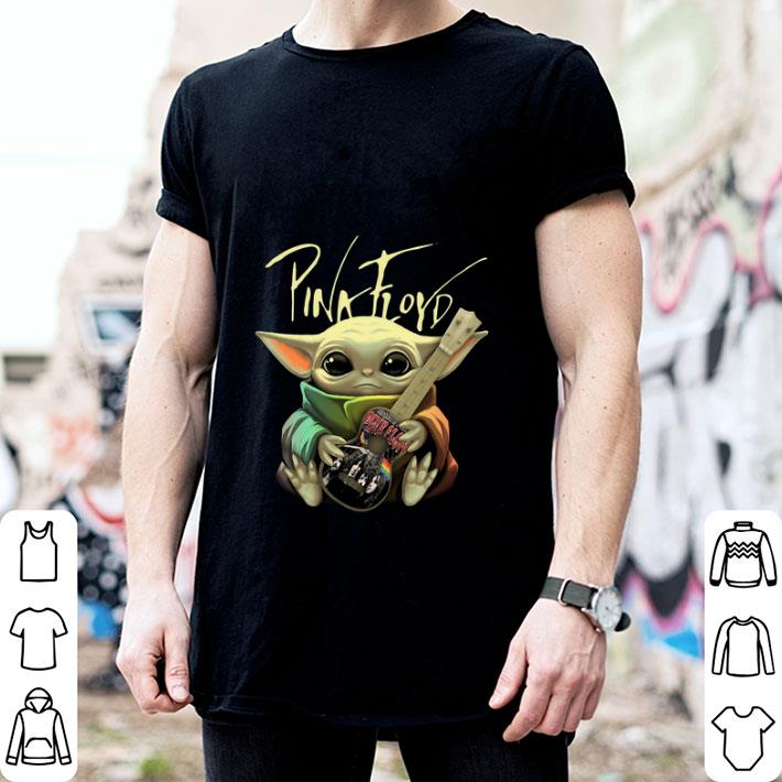 Baby Yoda Hug Pink Floyd shirt