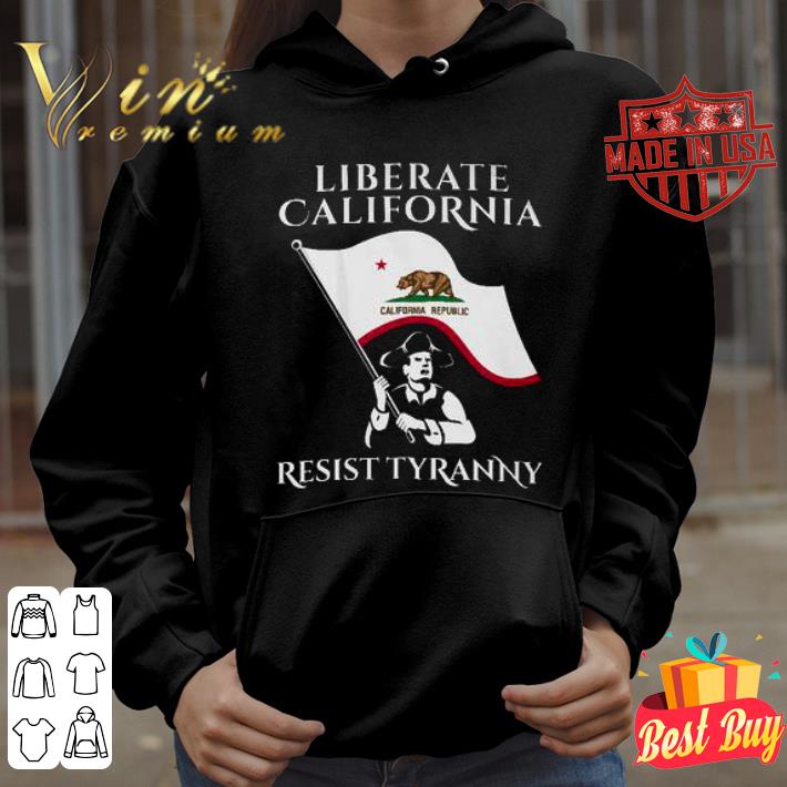 Awesome Liberate California State Republic Resist Tyranny shirt a88ff98b liberate california state republic resist tyranny shirt 4 - Awesome Liberate California State Republic Resist Tyranny shirt