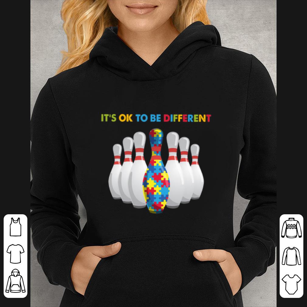 b27bb63b hot bowling it s ok to be different autism shirt 4 - Hot Bowling It’s Ok To Be Different Autism shirt