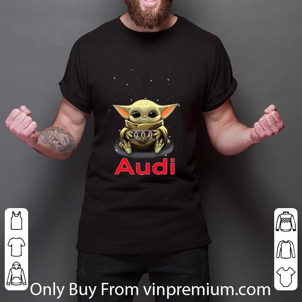 Original Star Wars Baby Yoda Hug Audi shirt Original Star Wars Baby Yoda Hug Audi shirt