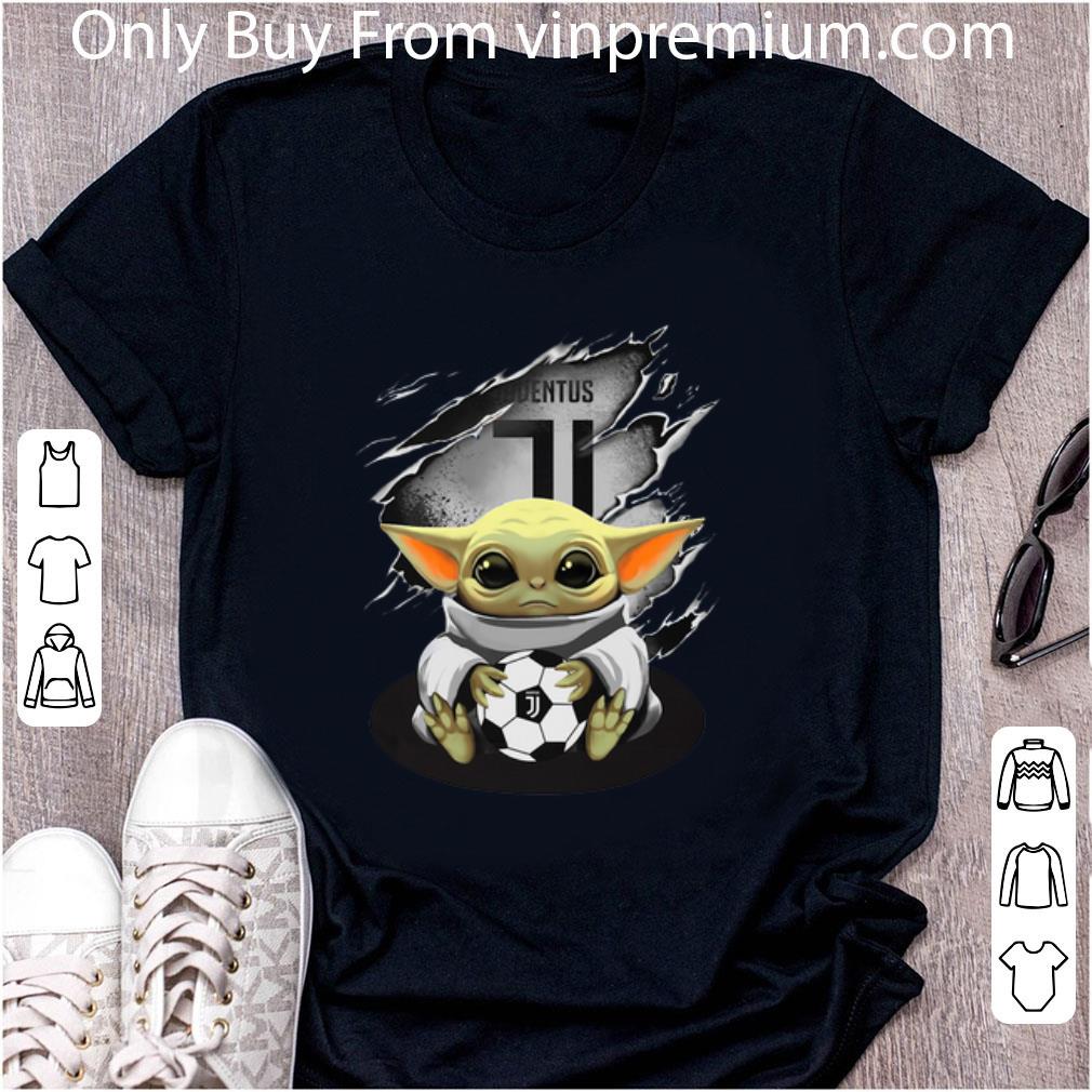 Original Baby Yoda Blood Inside Juventus shirt