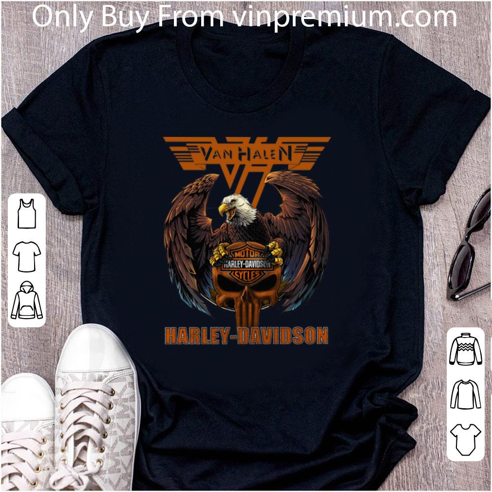 Premium Eagle Van Halen Harley Davidson shirt Premium Eagle Van Halen Harley Davidson shirt