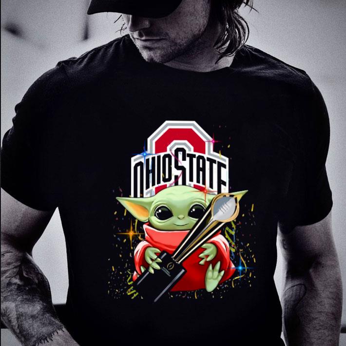 Official  Star Wars Baby Yoda Ohio State Buckeyes Logo shirt