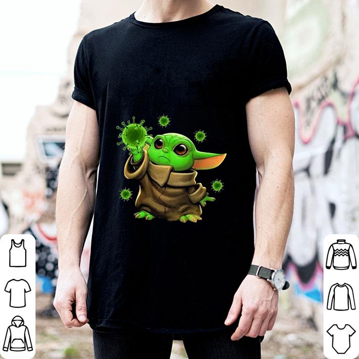 Coronavirus Merch Baby Yoda shirt
