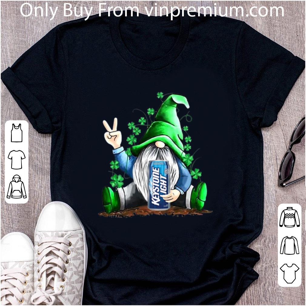 Hot Gnomes Lucky Hug Keystone Light St Patrick’s Day shirt