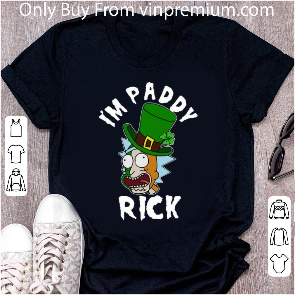 Nice I’m Paddy Rick Lucky Shamrock St. Patrick's Day shirt