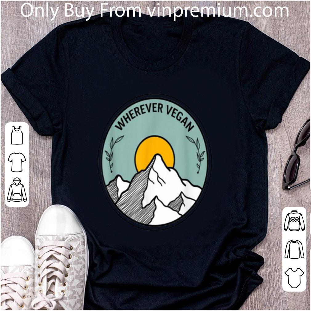 Great Wherever Vegan Travel shirt