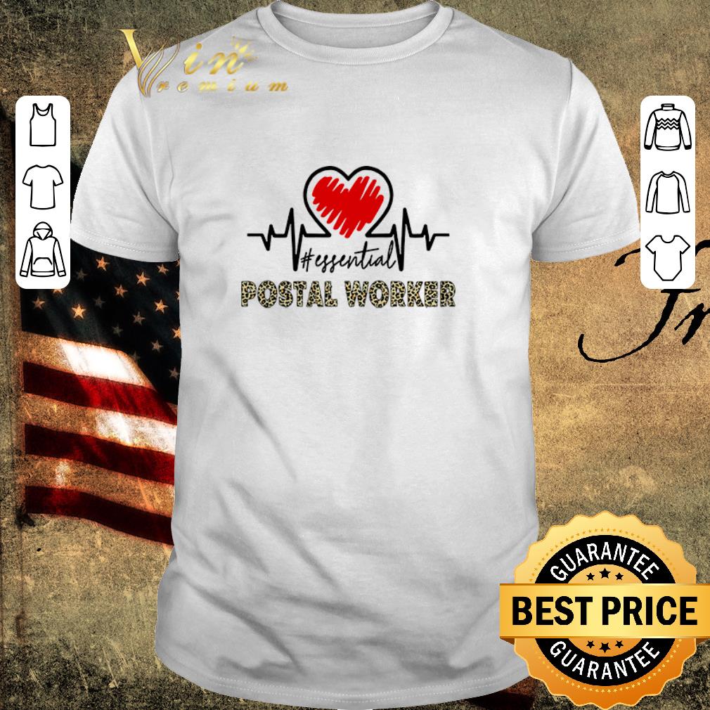 Top Heartbeat Essential Postal Worker shirt