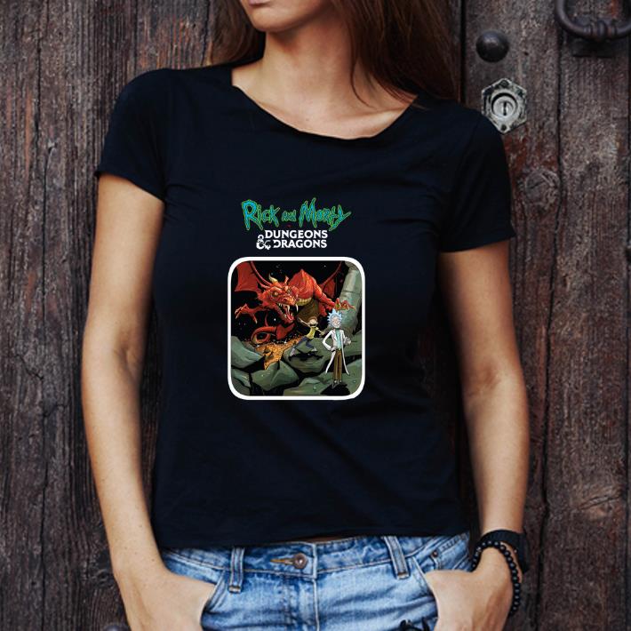 Official Rick And Morty Vs Dungeons And Dragons shirt
