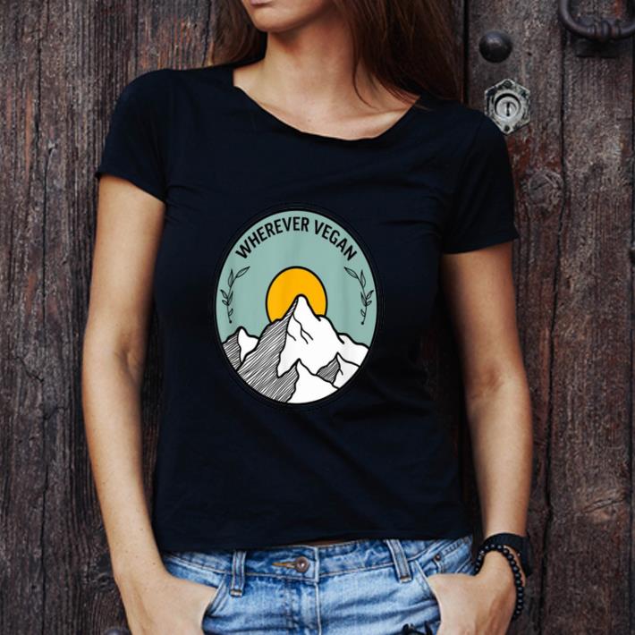 Great Wherever Vegan Travel shirt