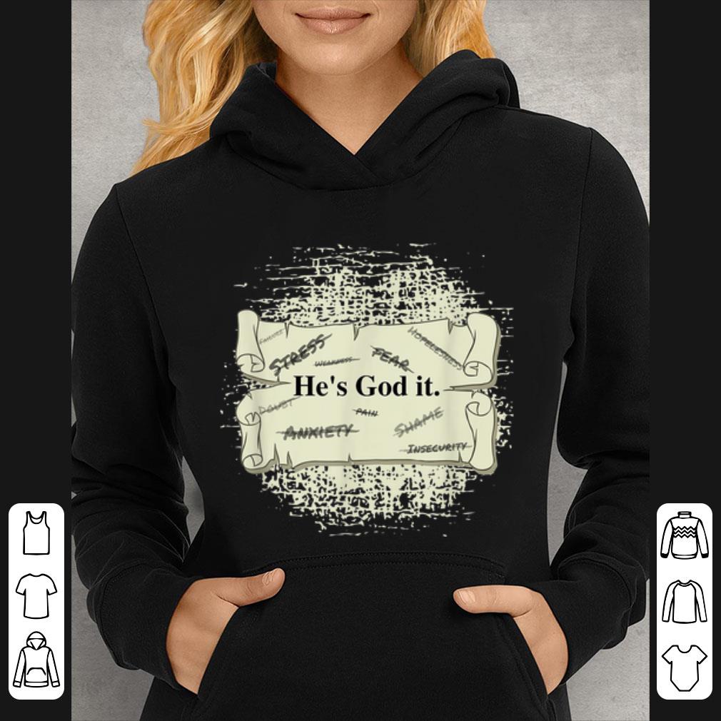 Top Christian Strength He's God It shirt fd127611 top christian strength he s god it shirt 4 - Top Christian Strength He's God It shirt