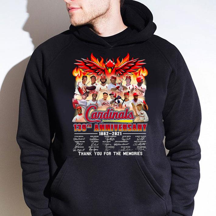 Premium St. Louis Cardinals 139th anniversary 1882-2021 signatures thank you for the memories shirt 0e49555f st louis cardinals 139th anniversary 1882 2021 signatures thank you for the memories shirt 4 - Premium St. Louis Cardinals 139th anniversary 1882-2021 signatures thank you for the memories shirt