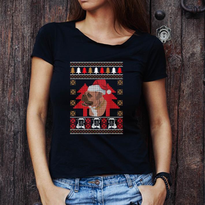 Hot Boxer Ugly Christmas Funny Holiday Dog Lover shirt