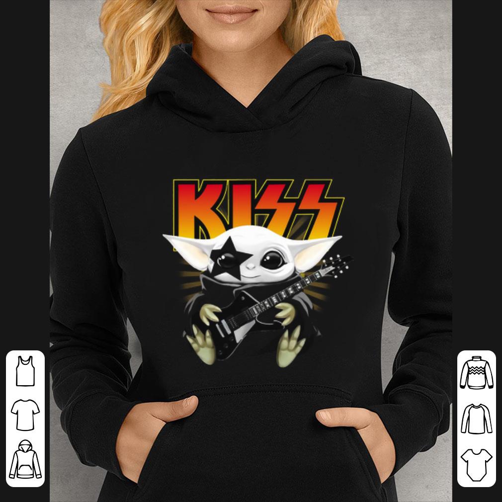 344dafcf original baby yoda kiss music band shirt 4 - Original Baby Yoda Kiss Music Band shirt