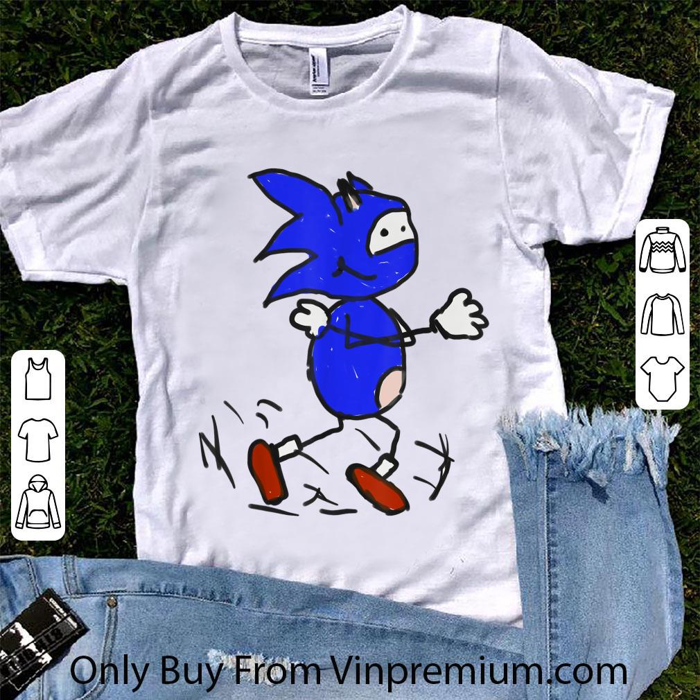 Original Painting With Vanilla Bizcotti Sonic shirt