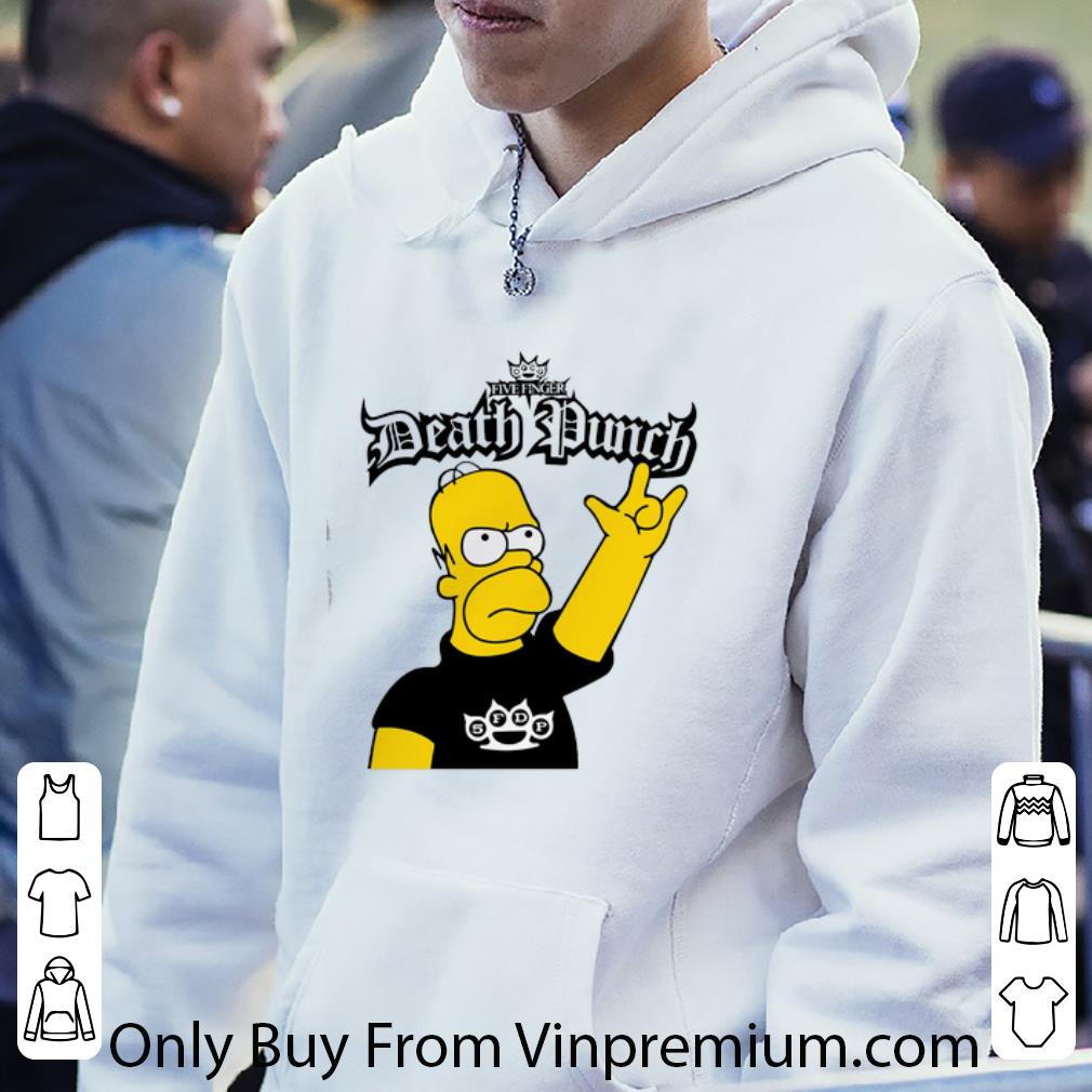 89503e42 hot the simpsons five finger death punch shirt 4 - Hot The Simpsons Five Finger Death Punch shirt