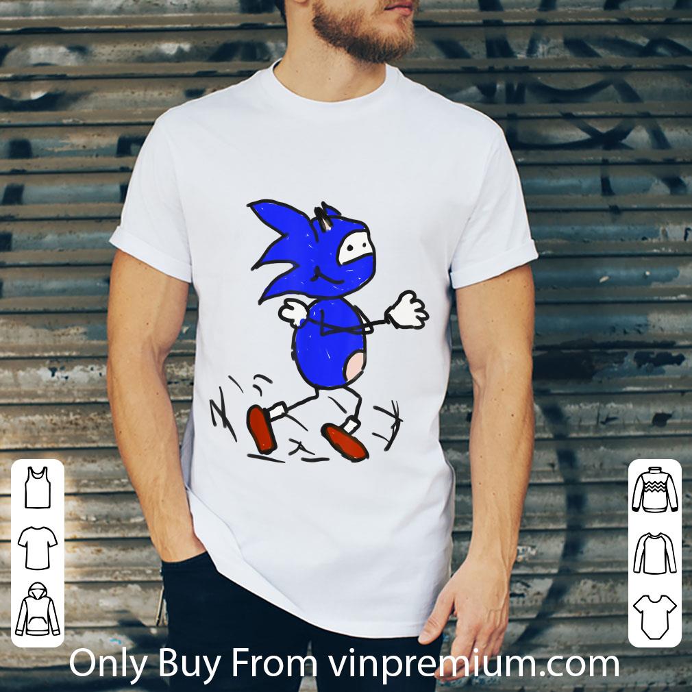 Original Painting With Vanilla Bizcotti Sonic shirt